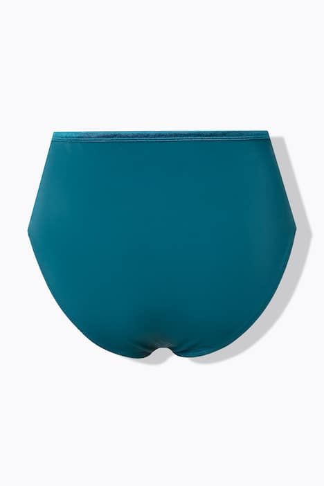 Culotte maxi en microfibres, avec dentelle