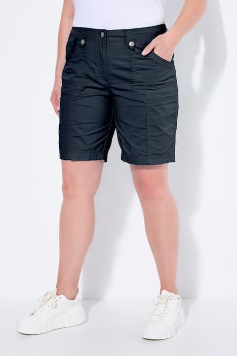 Bermuda cargo 4 poches. Taille confortable