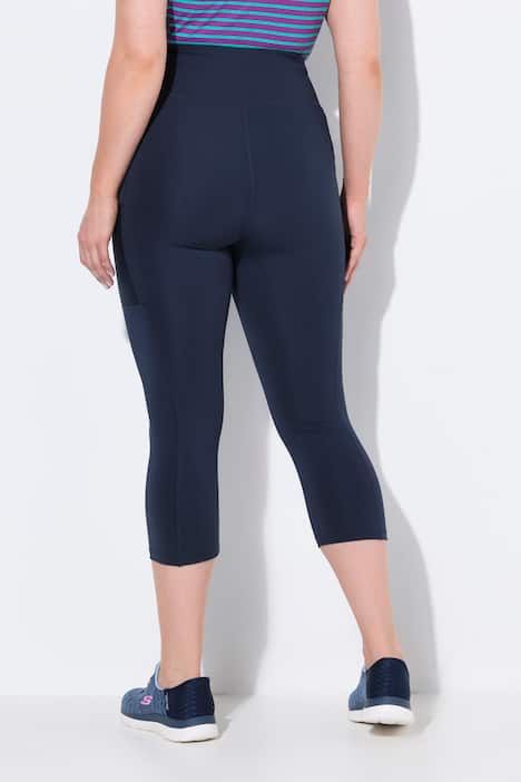 Legging 3/4 taille haute, longueur mollet, matière séchant rapidement