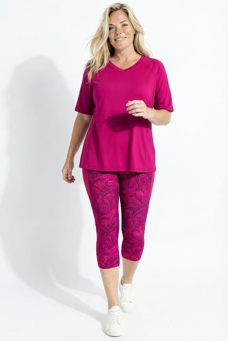 Legging de sport 3/4. Matière recyclée. Séchage rapide