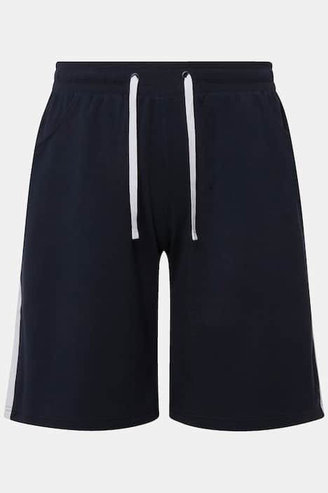 Short en jersey à taille élastique. Jambe large et cordon