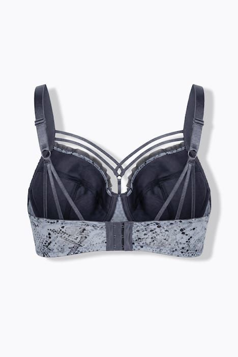 Soutien-gorge TruYou, armatures et coques souples, motif léopard - bonnet B-F