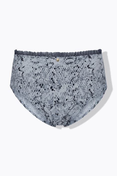 Culotte midi TruYou en microfibre, motif léopard