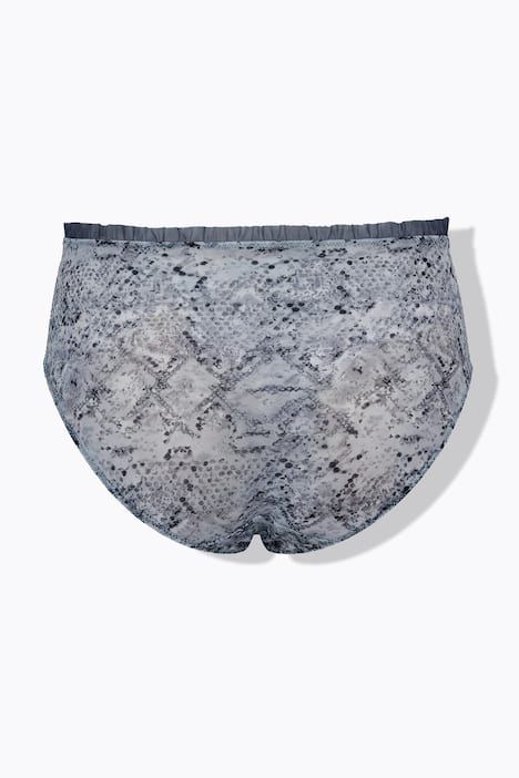 Culotte midi TruYou en microfibre, motif léopard