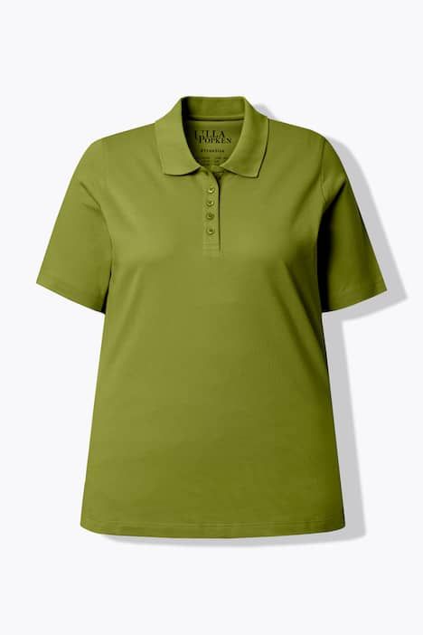 Polo patte de boutonnage plus longus, manches courtes et col polo