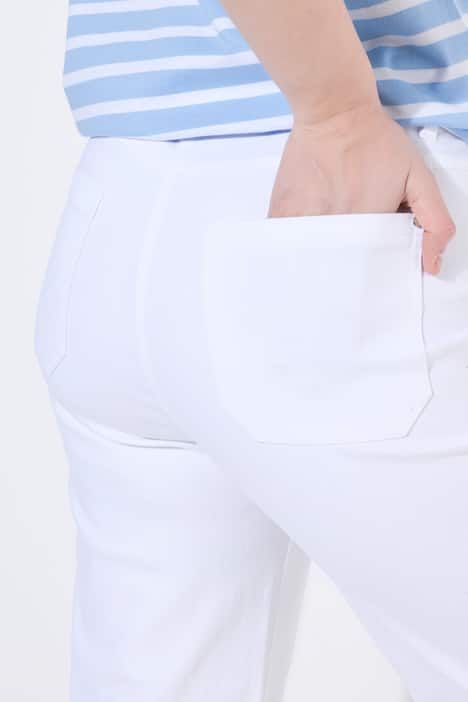 Jupe-culotte en jean Mary, jambe large et ceinture confortable