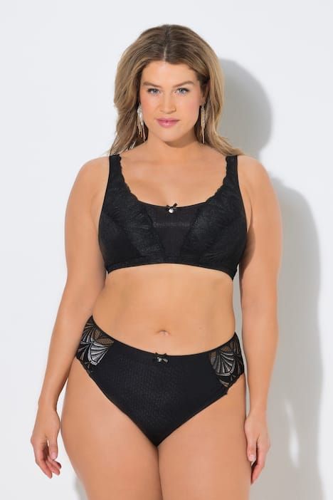 Bralette TruYou sans armatures, dentelle et doublure en mesh