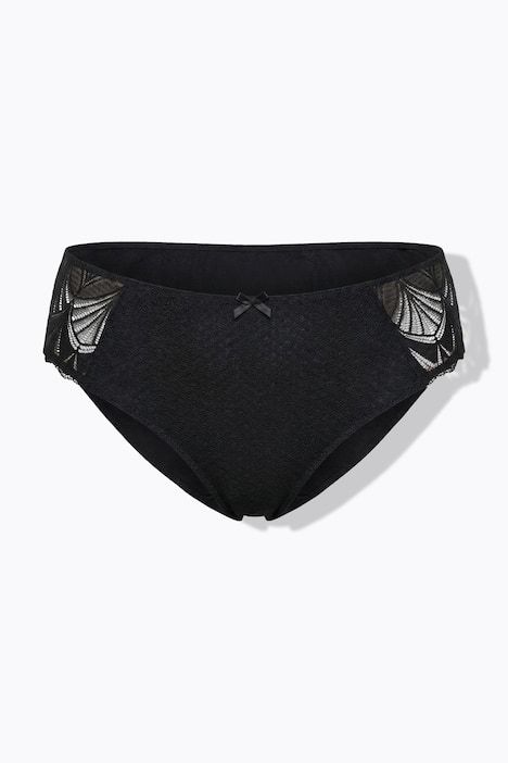 Culotte midi TruYou en microfibre, avec dentelle