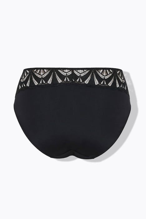 Culotte midi TruYou en microfibre, avec dentelle