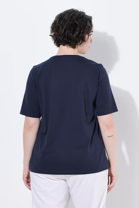 T-shirt motif smoothie, coupe Classic Fit, décolleté rond et manches courtes