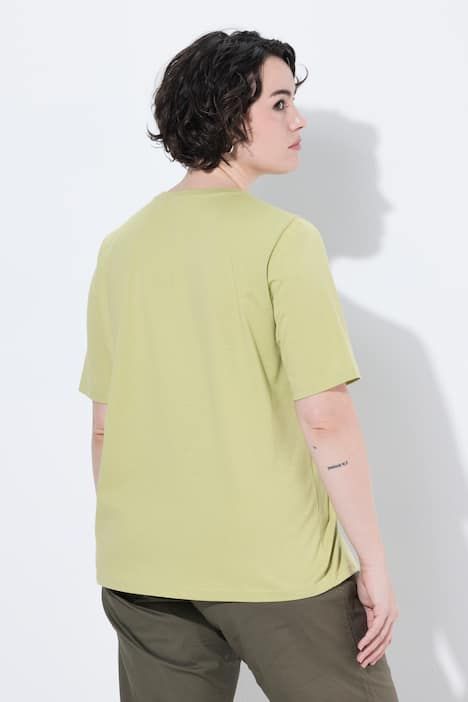 T-shirt motif smoothie, coupe Classic Fit, décolleté rond et manches courtes