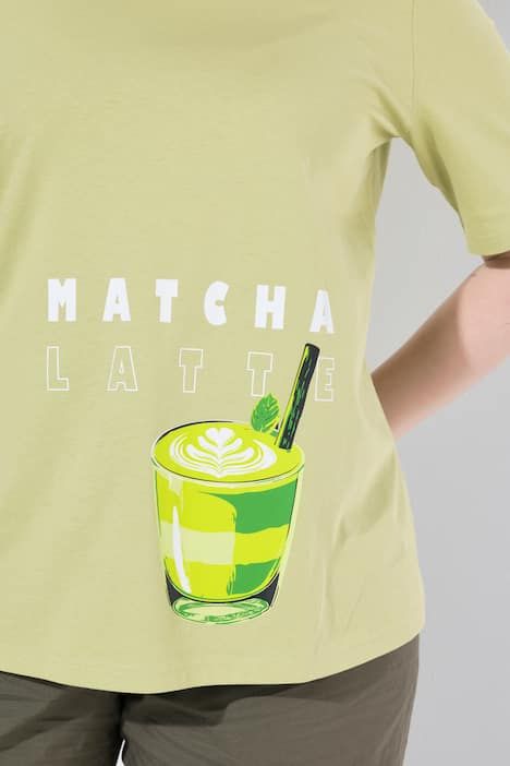 T-shirt motif smoothie, coupe Classic Fit, décolleté rond et manches courtes