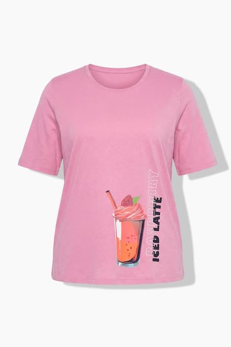 T-shirt motif smoothie, coupe Classic Fit, décolleté rond et manches courtes
