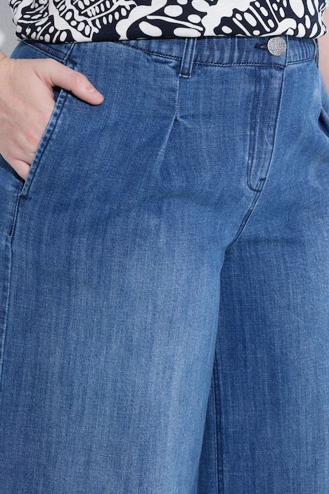 Jean Mary, jambe très large et légèrement évasée, taille confortable