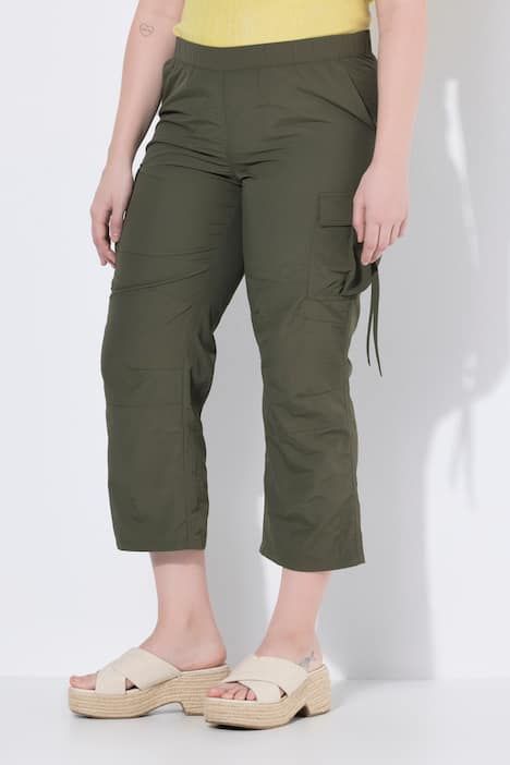 Pantalon cargo style Utility, taille élastique et poches cargo