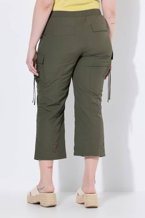 Pantalon cargo style Utility, taille élastique et poches cargo