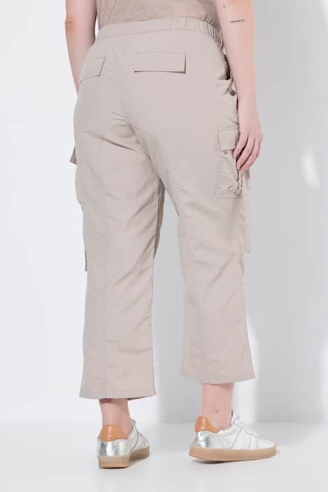 Pantalon cargo style Utility, taille élastique et poches cargo