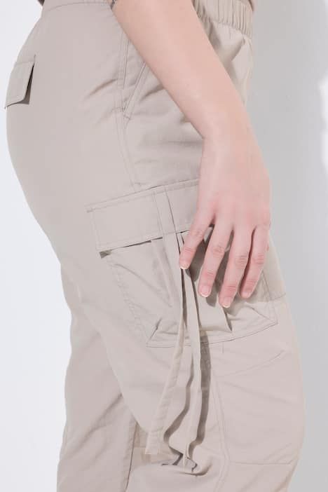 Pantalon cargo style Utility, taille élastique et poches cargo