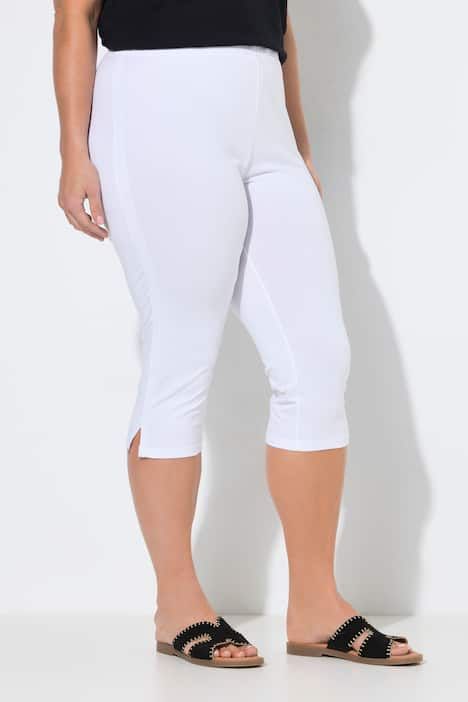 Lot de 2 leggings-corsaires, dentelle et coton bio