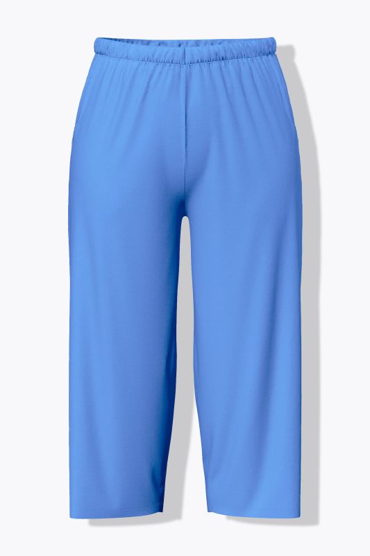 Pantalon de jogging 7/8, jambe droite et taille élastique