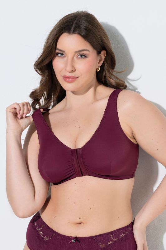 Brassière avec fermeture sur le devant, possibilité allaitement - bonnet C-D, E-F