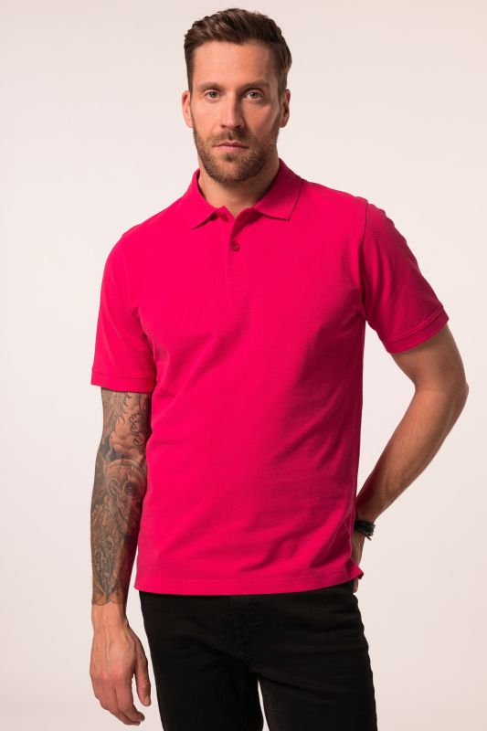 Polo en piqué, manches courtes, collection Basic - jusqu'au 10 XL