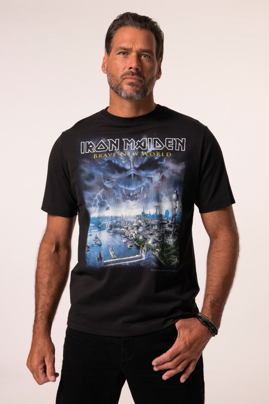 T-shirt du groupe, manches courtes, imprimé Iron Maiden  - jusqu'au 8 XL