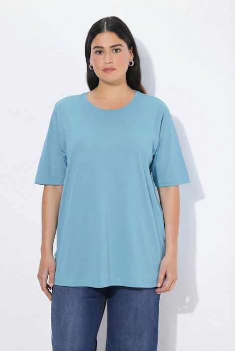 T-shirt coupe Relaxed Fit, décolleté rond et manches courtes