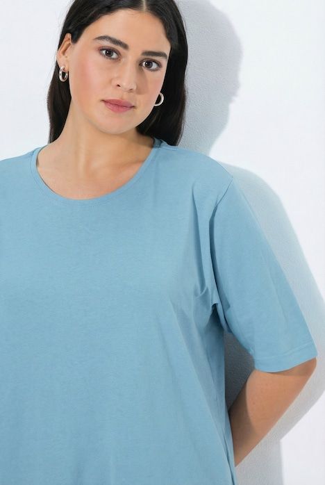 T-shirt coupe Relaxed Fit, décolleté rond et manches courtes