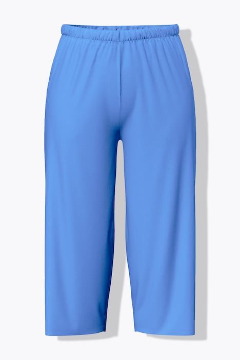 Pantalon de jogging 7/8, jambe droite et taille élastique