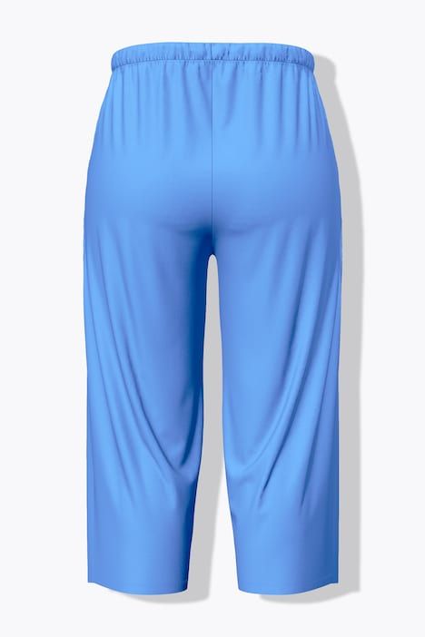 Pantalon de jogging 7/8, jambe droite et taille élastique