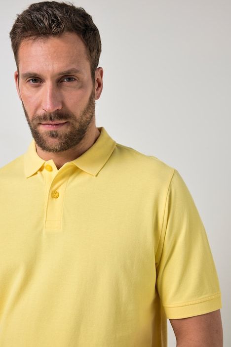 Polo en piqué, manches courtes, collection Basic - jusqu'au 10 XL