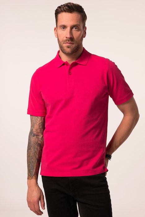 Polo en piqué, manches courtes, collection Basic - jusqu'au 10 XL