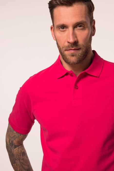 Polo en piqué, manches courtes, collection Basic - jusqu'au 10 XL