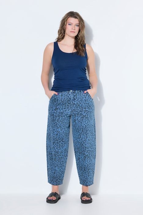 Top Basic, encolure large, jersey stretch