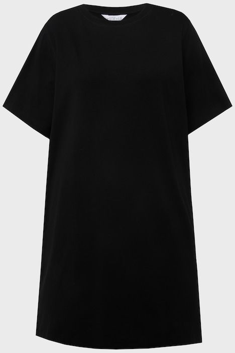 T-shirt oversized ultra-long à col rond et manches courtes