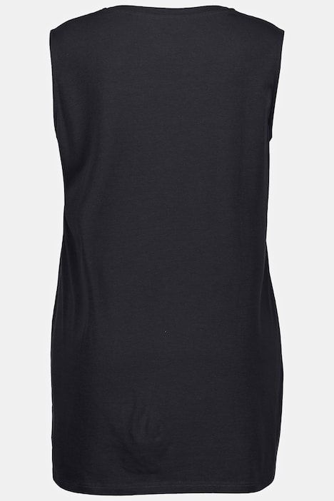 Top long Classic à décolleté carré, sans manches