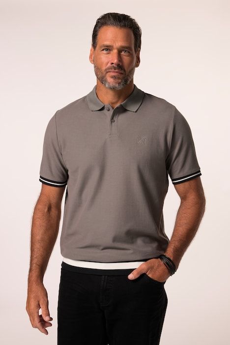 Polo ventre confort, manches courtes - jusqu'au 8 XL