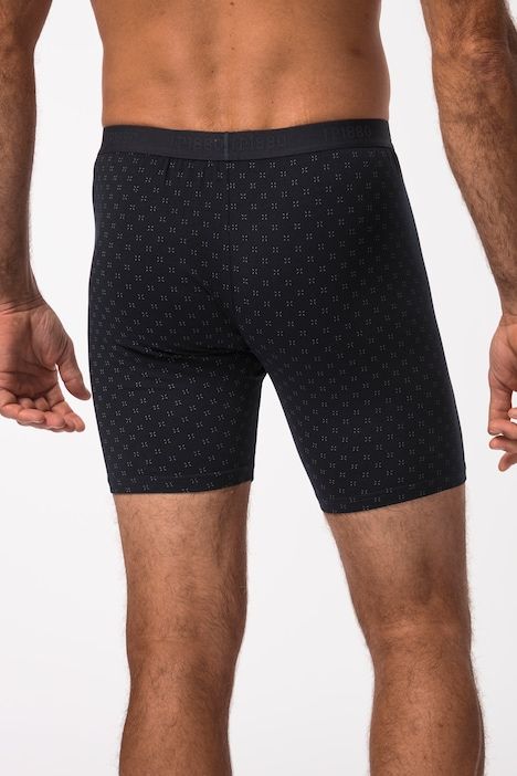 Boxer long avec technologie FLEXNAMIC®, taille confortable griffée