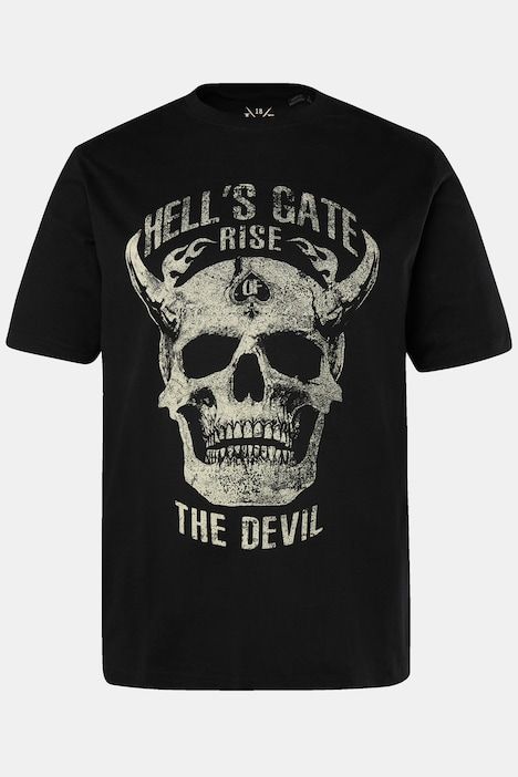 T-shirt, manches mi-hauteur, imprimé sur la poitrine, jusqu'au 8&nbsp;XL