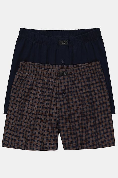 Lot de 2 boxers JP 1880, coupe large - jusqu'au 7&nbsp;XL
