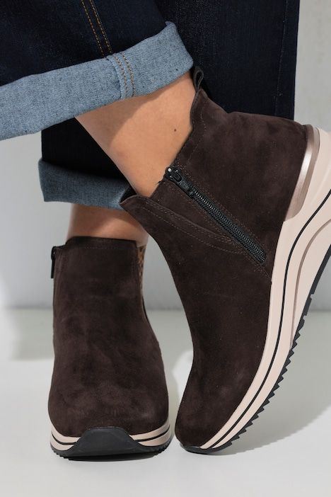 Bottines en velours Remonte fargeur H