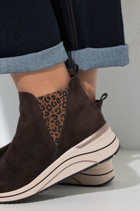 Bottines en velours Remonte fargeur H