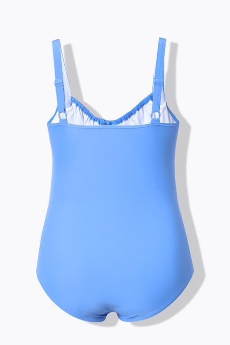 Maillot de bain à fronces. Avec armatures et sans bonnets souples. Matières recyclées