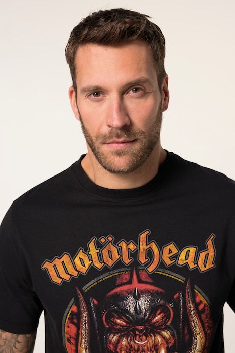T-shirt JP 1880, imprimé groupe Motörhead, manches courtes - jusqu'au 8 XL