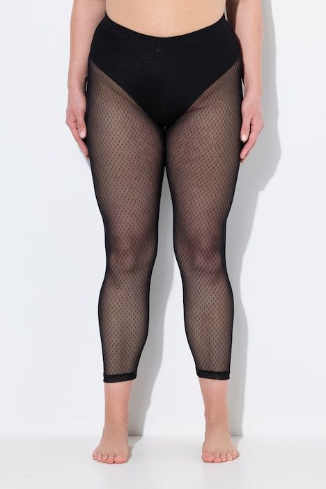 Legging-collant en mesh. Longueur chevilles