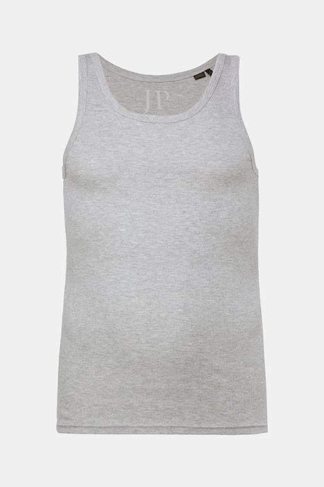 Lot de 2 maillots de corps JP 1880, en jersey bord-côte, sans manches - jusqu'au 8 XL