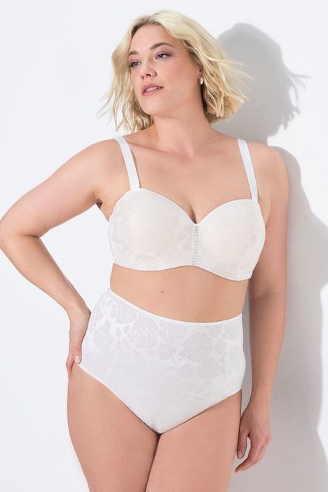 Culotte maxi TRUYOU en microfibre et dentelle