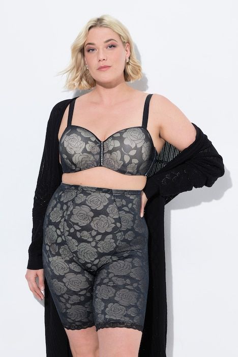 Panty gainant TRUYOU en dentelle. Taille haute