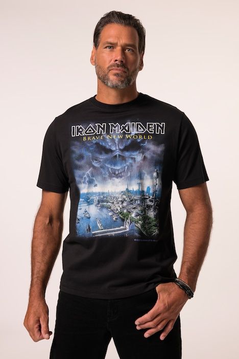 T-shirt du groupe, manches courtes, imprimé Iron Maiden  - jusqu'au 8 XL